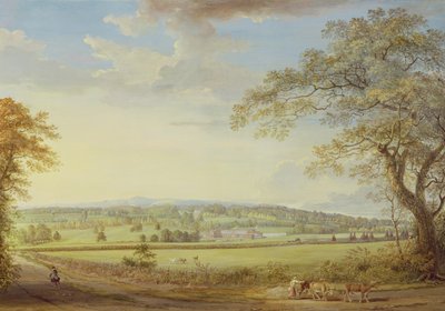 Whatman Turkey Mill in Kent by Paul Sandby